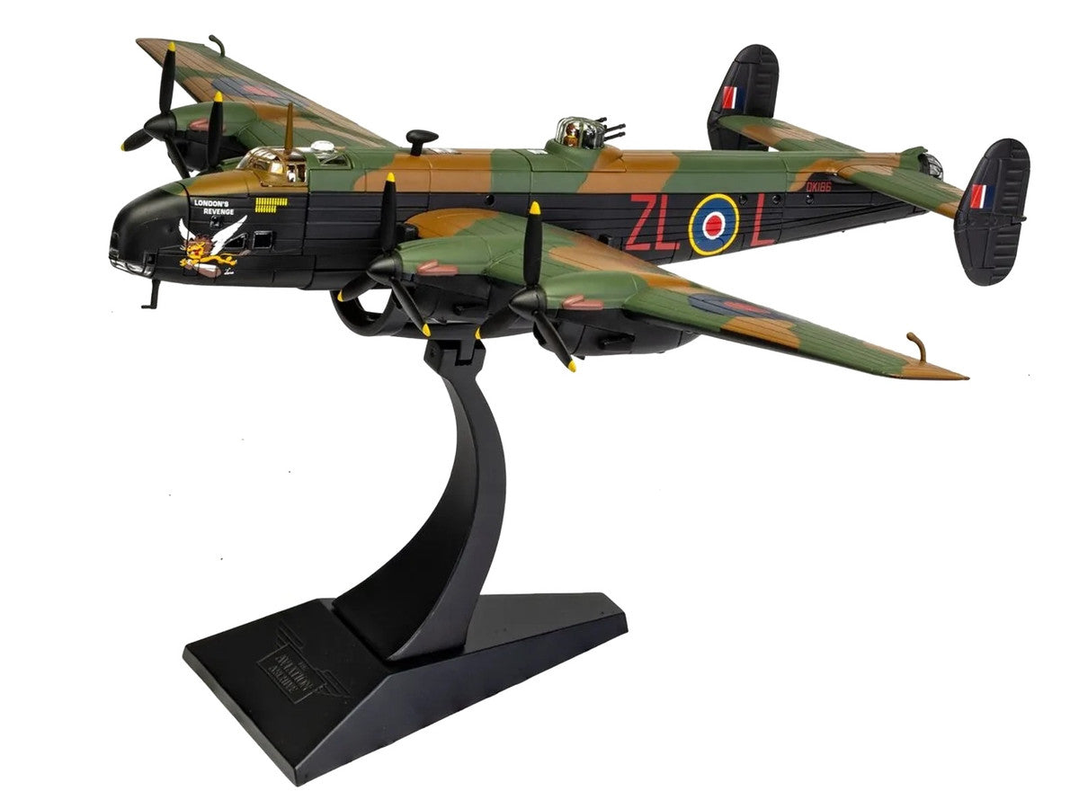 Handley Page Halifax MkV Bomber Aircraft "DK186 London’s Revenge - L for Lana No. 427 Squadron RAF Leeming" (1943) Royal Canadian Air Force "The Aviation Archive" Series 1/72 Diecast Model by Corgi LuxuryLifeWay Online Store