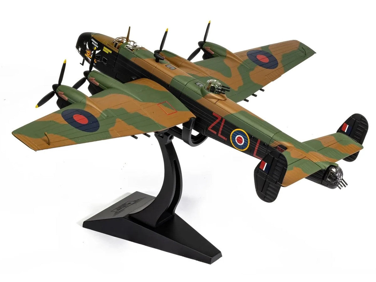 Handley Page Halifax MkV Bomber Aircraft "DK186 London’s Revenge - L for Lana No. 427 Squadron RAF Leeming" (1943) Royal Canadian Air Force "The Aviation Archive" Series 1/72 Diecast Model by Corgi LuxuryLifeWay Online Store