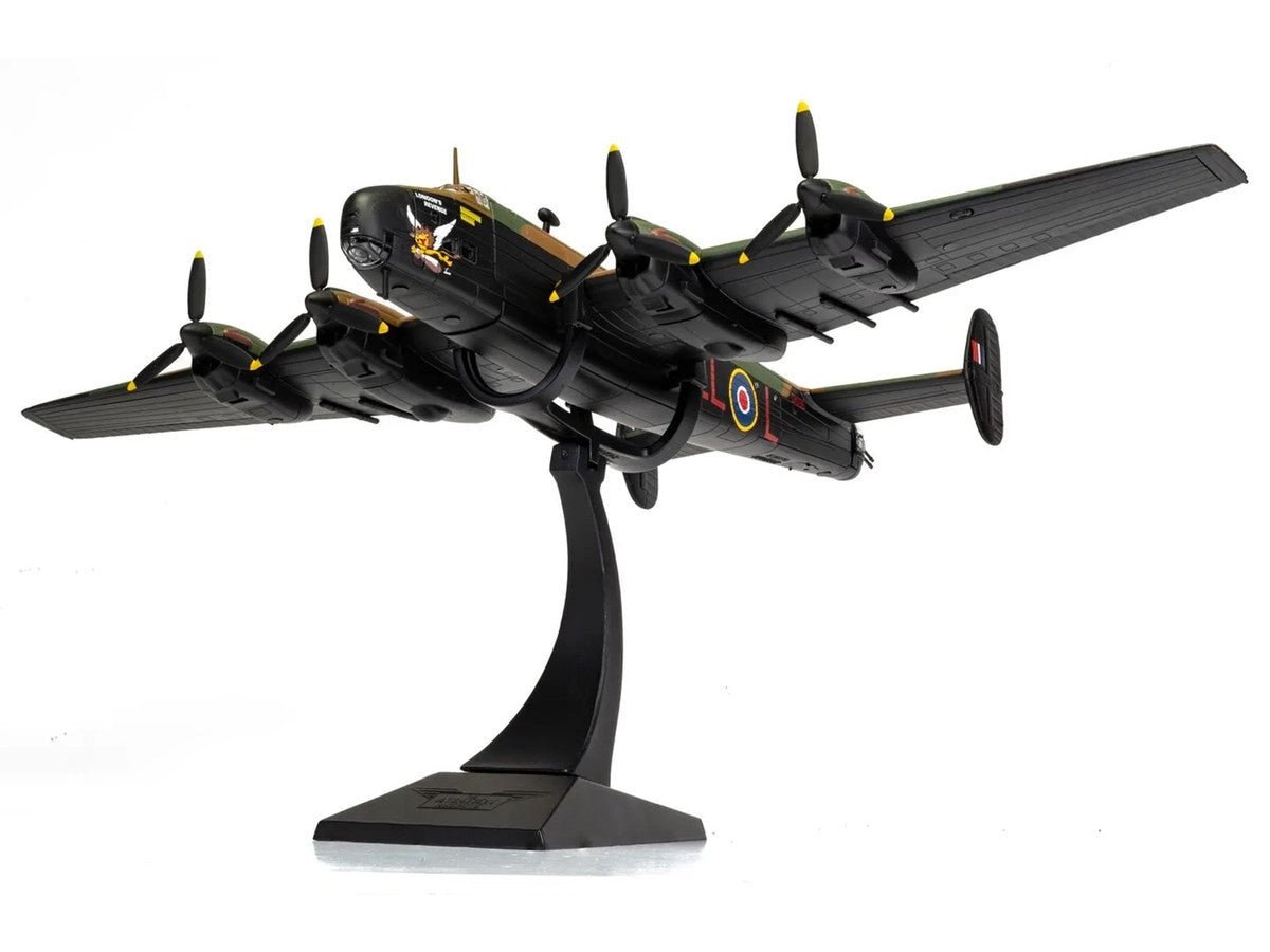 Handley Page Halifax MkV Bomber Aircraft "DK186 London’s Revenge - L for Lana No. 427 Squadron RAF Leeming" (1943) Royal Canadian Air Force "The Aviation Archive" Series 1/72 Diecast Model by Corgi LuxuryLifeWay Online Store