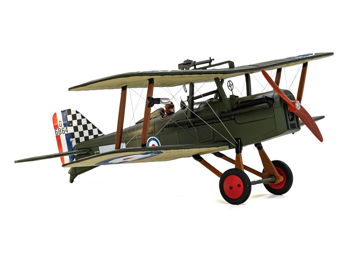 Royal Aircraft Factory SE5a Biplane Aircraft "D6864 Major Keith Logan Caldwell No. 74 Squadron Clairmarais South Aerodrome" (1918) Royal Air Force "The Aviation Archive" Series 1/48 Diecast Model by Corgi LuxuryLifeWay Online Store