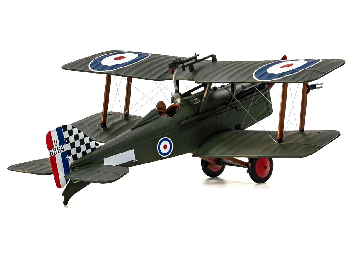 Royal Aircraft Factory SE5a Biplane Aircraft "D6864 Major Keith Logan Caldwell No. 74 Squadron Clairmarais South Aerodrome" (1918) Royal Air Force "The Aviation Archive" Series 1/48 Diecast Model by Corgi LuxuryLifeWay Online Store