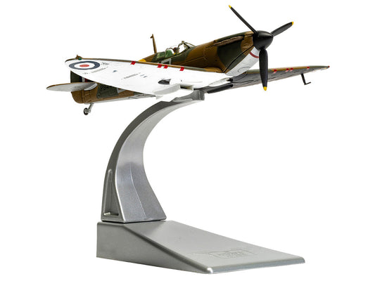 Supermarine Spitfire MkI Fighter Aircraft "P9443 ZD-D Flight Lieutenant Douglas Bader No. 222 Squadron Battle of Britain" (1940) Royal Air Force "The Aviation Archive" Series 1/72 Diecast Model by Corgi LuxuryLifeWay Online Store