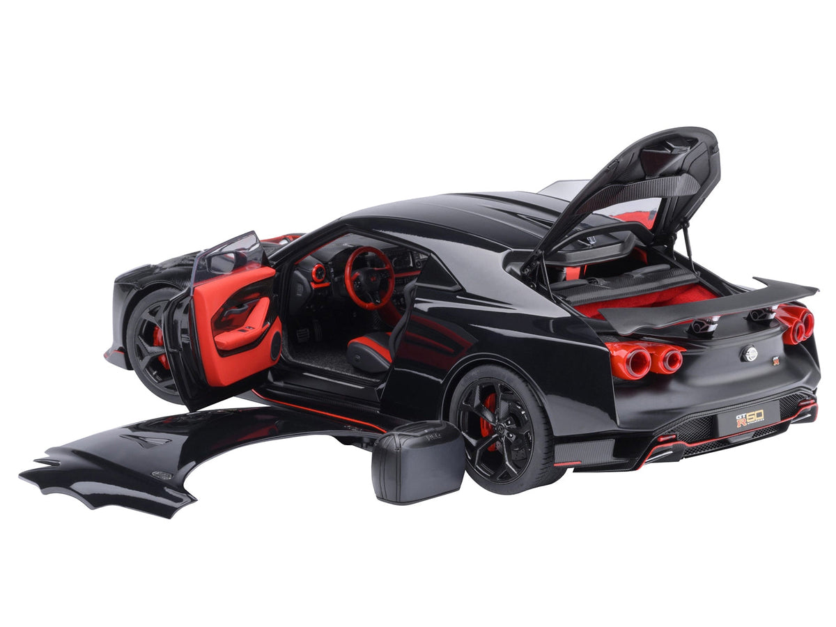 Nissan GT-R50 By ItalDesign Black and Matt Black 1/18 Model Car by Autoart LuxuryLifeWay Online Store