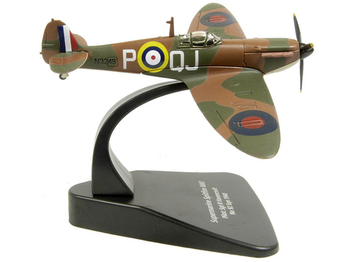 Supermarine Spitfire MK1 SGT R. Havercroft No 92 Sqn 1940 1/72 Diecast Model Airplane by Oxford Diecast LuxuryLifeWay Online Store