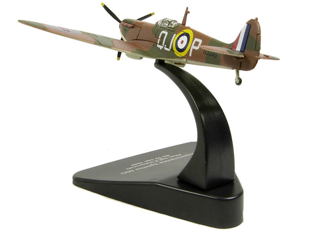 Supermarine Spitfire MK1 SGT R. Havercroft No 92 Sqn 1940 1/72 Diecast Model Airplane by Oxford Diecast LuxuryLifeWay Online Store