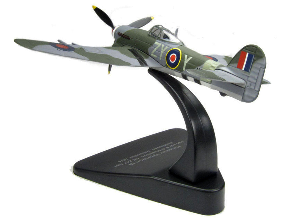 Hawker Typhoon Mk.IB Fighter-Bomber Aircraft "MP126 No.247 Squadron Gerald Stapleton RAF Eindhoven Holland" (1944) Royal Air Force "Oxford Aviation" Series 1/72 Diecast Model Airplane by Oxford Diecast LuxuryLifeWay Online Store