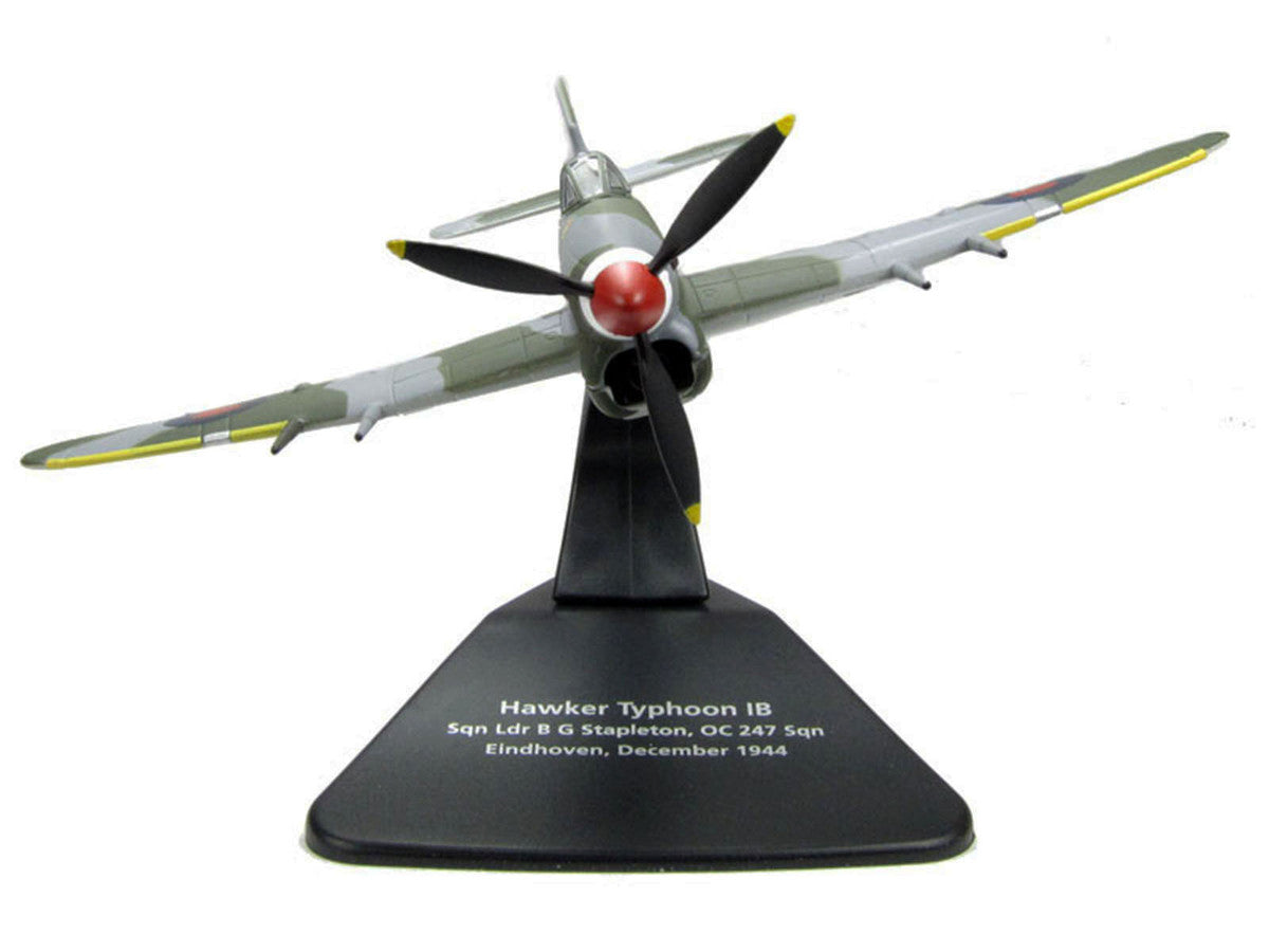 Hawker Typhoon Mk.IB Fighter-Bomber Aircraft "MP126 No.247 Squadron Gerald Stapleton RAF Eindhoven Holland" (1944) Royal Air Force "Oxford Aviation" Series 1/72 Diecast Model Airplane by Oxford Diecast LuxuryLifeWay Online Store