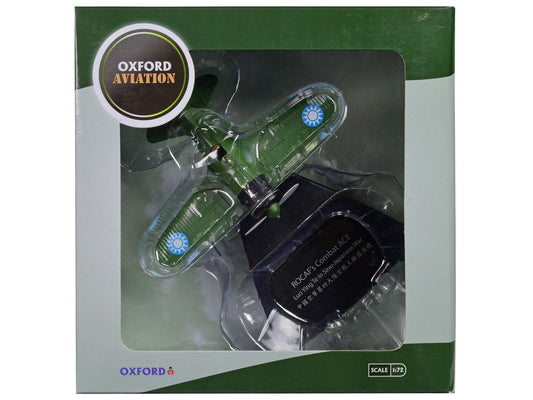 Polikarpov I-16 Fighter Aircraft "Combat Ace Luo Ying Te Taiwan Sino-Japanese War" Republic of China Air Force "Oxford Aviation" Series 1/72 Diecast Model Airplane by Oxford Diecast LuxuryLifeWay Online Store