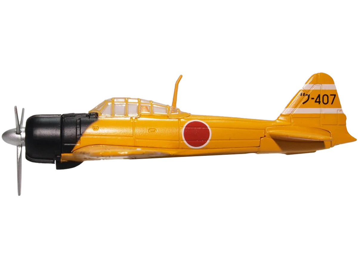 Mitsubishi Zero A6M2-21 Fighter Aircraft "Training Aircraft - Imperial Japanese Navy" (1944) "Oxford Aviation" Series 1/72 Diecast Model Airplane by Oxford Diecast LuxuryLifeWay Online Store