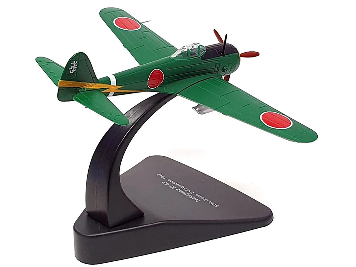 Nakajima Ki-43 Hayabusa Fighter Plane 50th Group 2nd Squadron (1942) "Oxford Aviation" Series 1/72 Diecast Model Airplane by Oxford Diecast LuxuryLifeWay Online Store