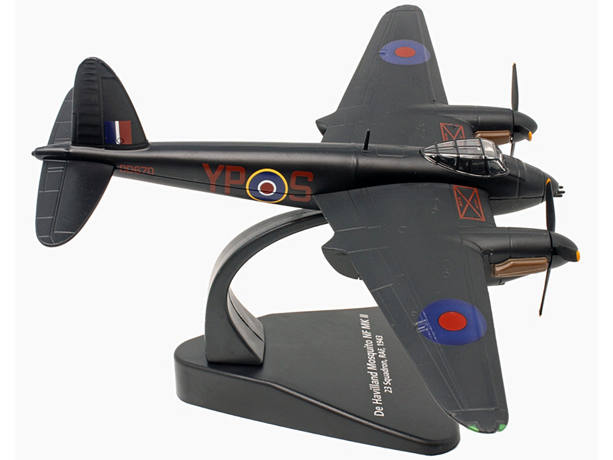 De Havilland Mosquito NF MK II War Plane 23 Squadron RAF (1943) "Oxford Aviation" Series 1/72 Diecast Model Airplane by Oxford Diecast LuxuryLifeWay Online Store