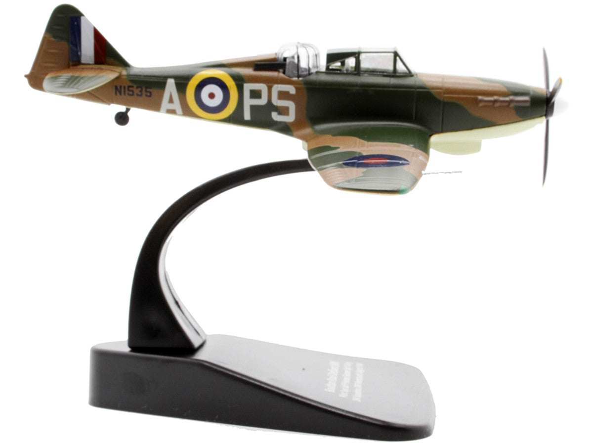 Boulton Paul Defiant MK I Fighter Plane Pilot: Sqn Ldr P Hunter Gunner Sgt F King 264 Squadron RAF Hornchurch (August 1940) "Oxford Aviation" Series 1/72 Diecast Model Airplane by Oxford Diecast LuxuryLifeWay Online Store