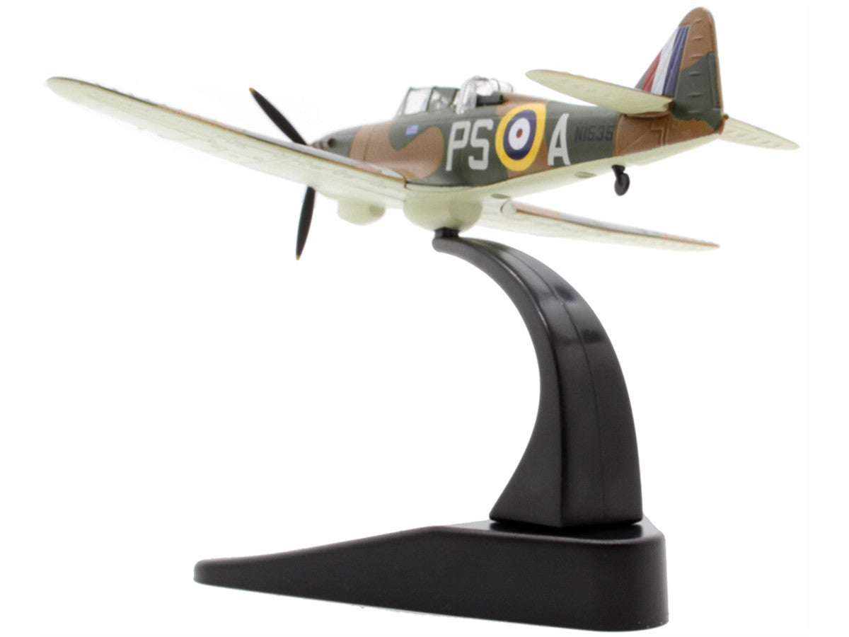 Boulton Paul Defiant MK I Fighter Plane Pilot: Sqn Ldr P Hunter Gunner Sgt F King 264 Squadron RAF Hornchurch (August 1940) "Oxford Aviation" Series 1/72 Diecast Model Airplane by Oxford Diecast LuxuryLifeWay Online Store