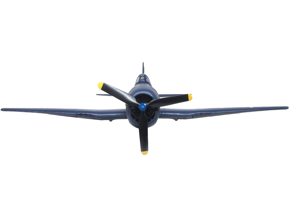 Grumman Hellcat F6F-5 Fighter Aircraft "Lt. Cdr. Willard E. Eder VS-1" (1945) United States Navy "Oxford Aviation" Series 1/72 Diecast Model Airplane by Oxford Diecast LuxuryLifeWay Online Store