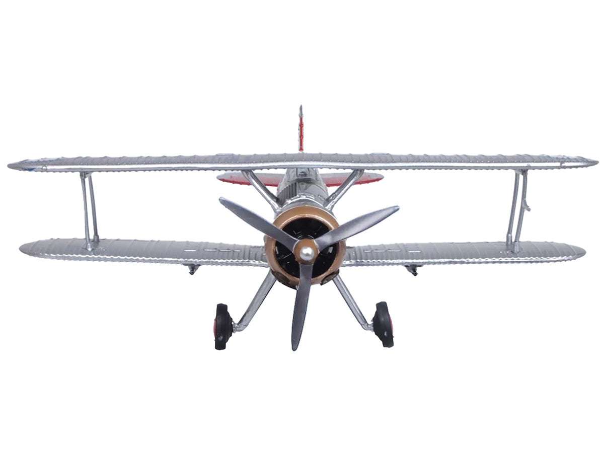 Gloster Gladiator Fighter Aircraft "No. 72 Squadron Church Fenton" (1937) British Royal Air Force "Oxford Aviation" Series 1/72 Diecast Model Airplane by Oxford Diecast LuxuryLifeWay Online Store