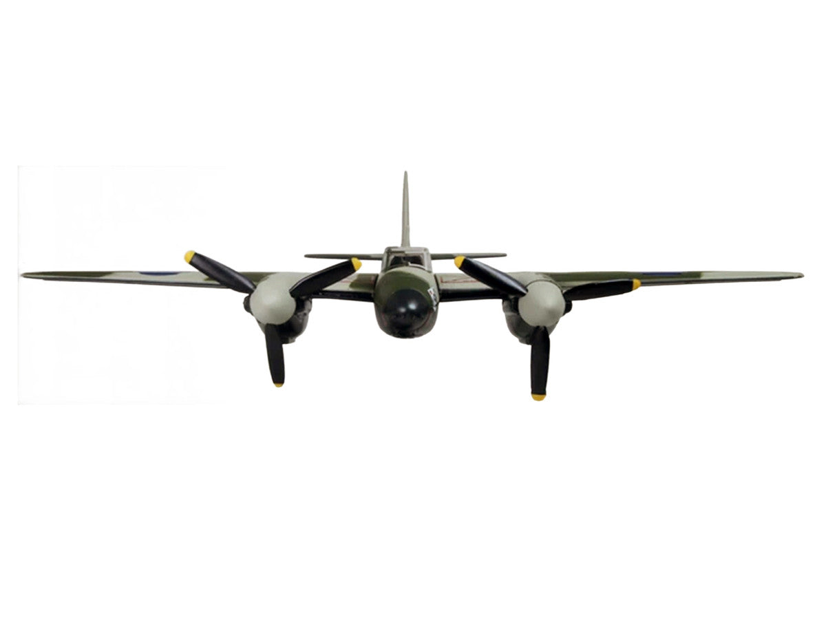 De Havilland Mosquito NF MKII Aircraft "Wing Commander Peter G. Wykeham-Barnes No. 23 Squadron Luqa Malta" (1943) Royal Air Force "Oxford Aviation" Series 1/72 Diecast Model Airplane by Oxford Diecast LuxuryLifeWay Online Store