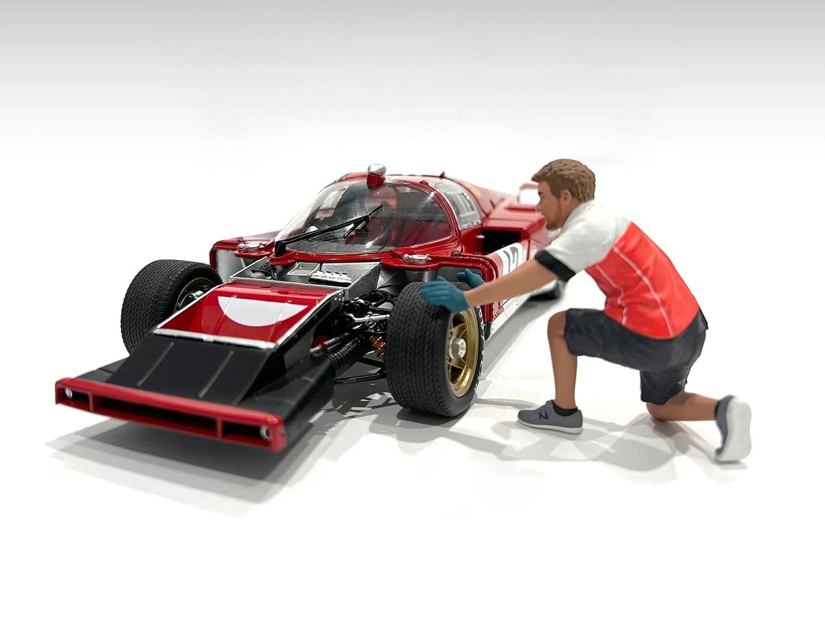"Race Crew" Figure #1 for 1/18 scale models by American Diorama LuxuryLifeWay Online Store