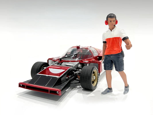 "Race Crew" Figure #2 for 1/18 scale models by American Diorama LuxuryLifeWay Online Store