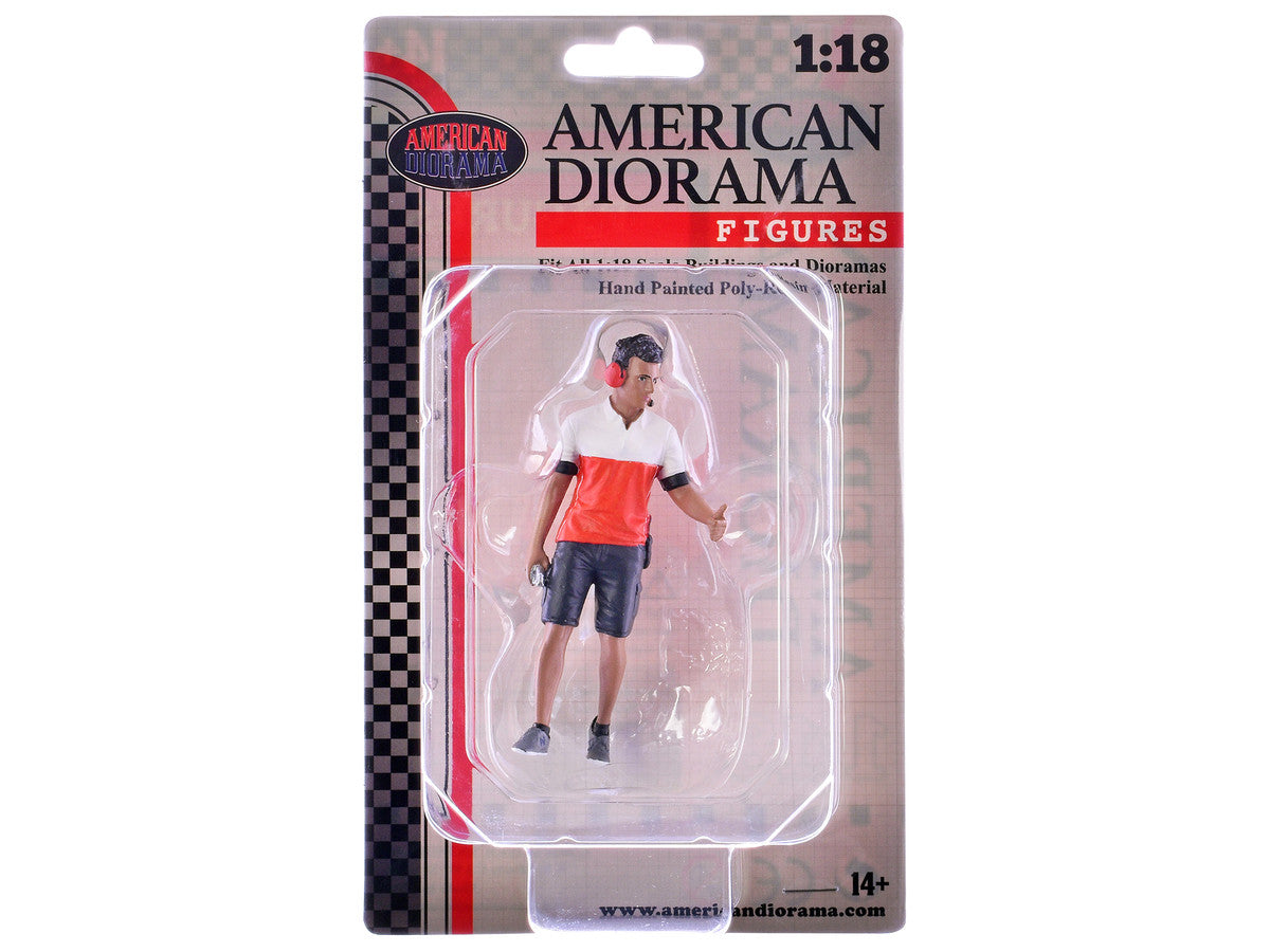 "Race Crew" Figure #2 for 1/18 scale models by American Diorama LuxuryLifeWay Online Store
