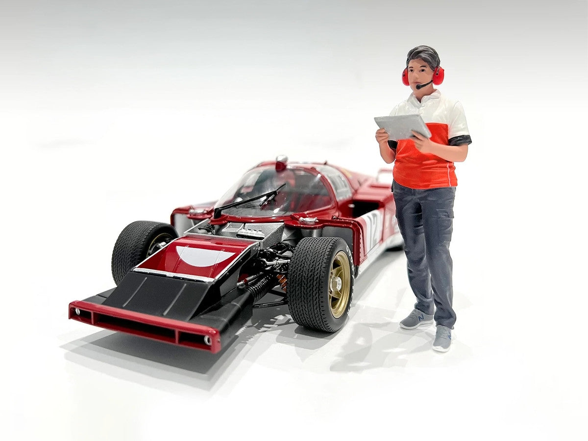 "Race Crew" Figure #3 for 1/18 scale models by American Diorama LuxuryLifeWay Online Store
