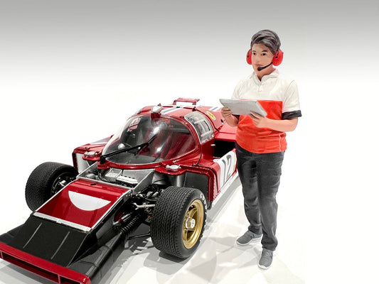 "Race Crew" Figure #3 for 1/18 scale models by American Diorama LuxuryLifeWay Online Store