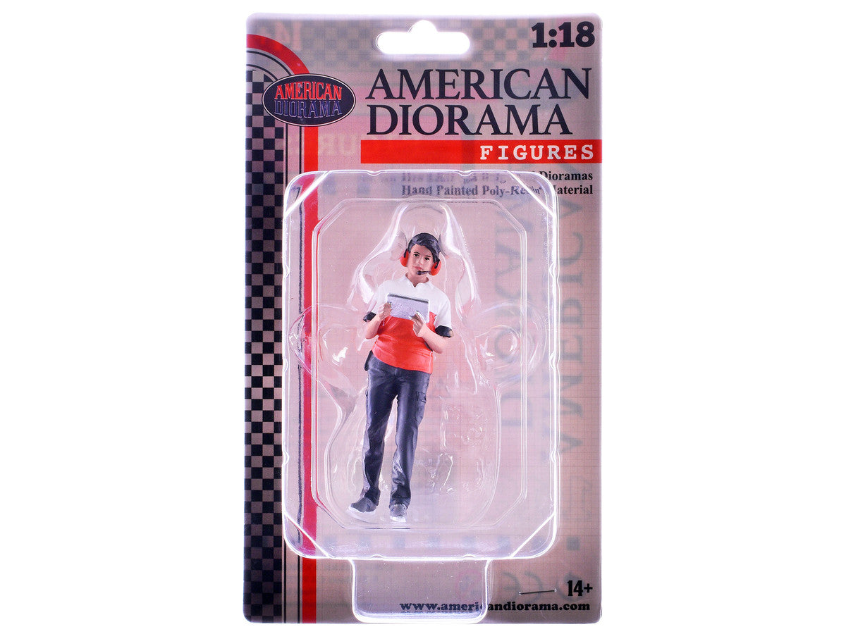 "Race Crew" Figure #3 for 1/18 scale models by American Diorama LuxuryLifeWay Online Store