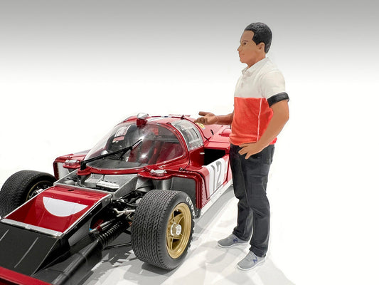 "Race Crew" Figure #4 for 1/18 scale models by American Diorama LuxuryLifeWay Online Store