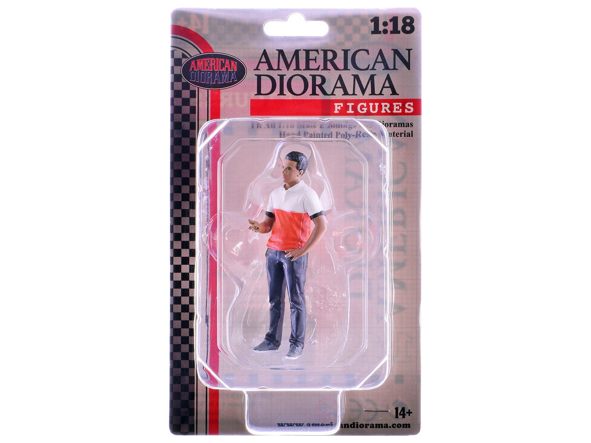 "Race Crew" Figure #4 for 1/18 scale models by American Diorama LuxuryLifeWay Online Store