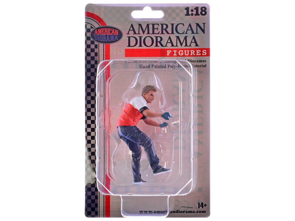 "Race Crew" Figure #6 for 1/18 scale models by American Diorama LuxuryLifeWay Online Store