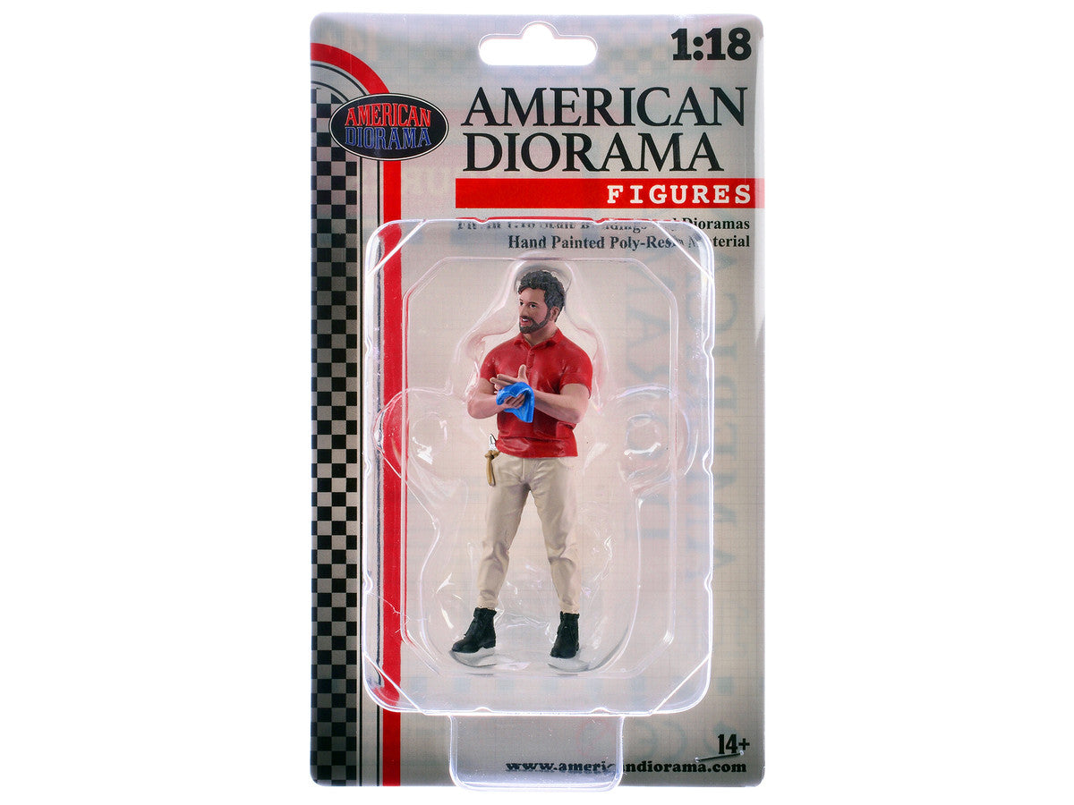 "Muscle Mechanics" Figure #2 for 1/18 Scale Models by American Diorama LuxuryLifeWay Online Store