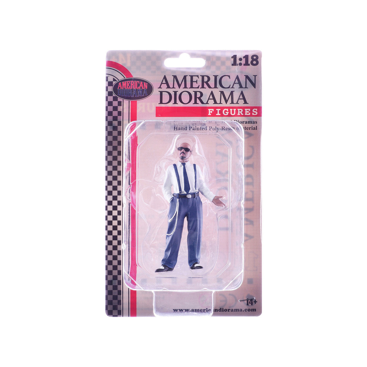 "Hanging Out 3" Figure #1 for 1/18 Scale Models by American Diorama LuxuryLifeWay Online Store
