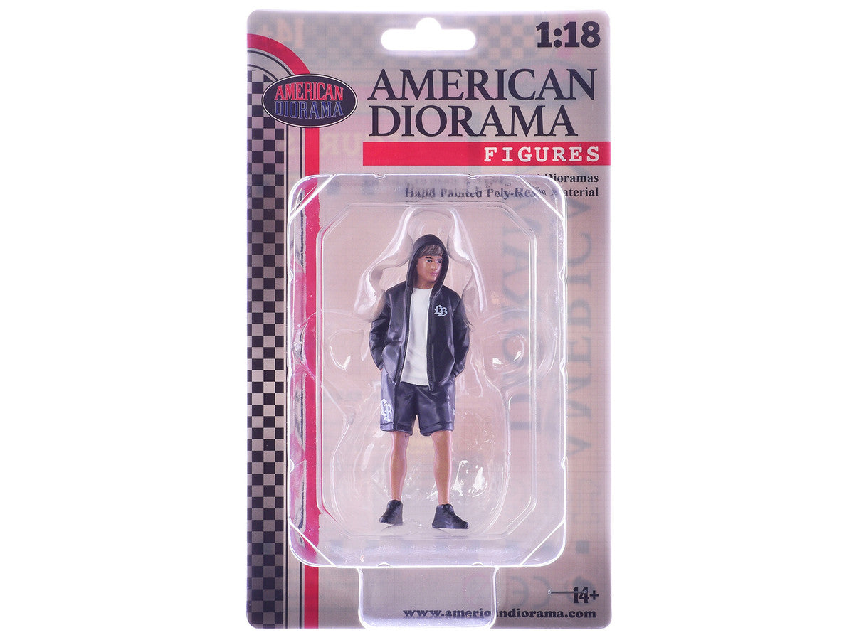 "LB Nation" Figure #2 for 1/18 Scale Models by American Diorama LuxuryLifeWay Online Store