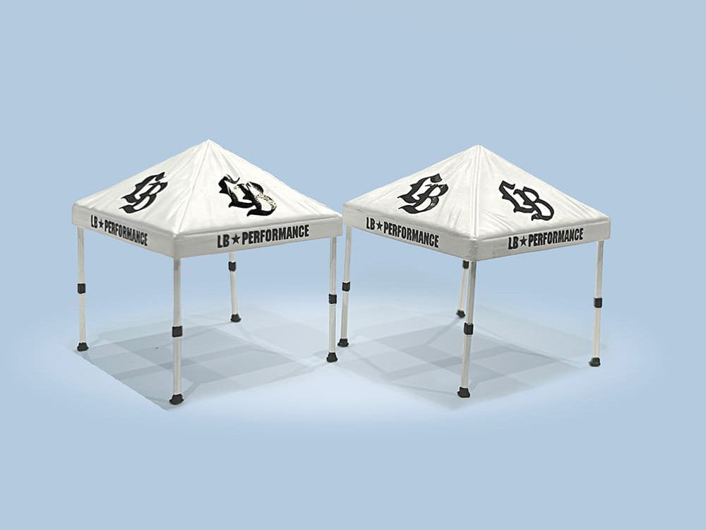 "Liberty Walk" Canopy 2 Piece Set White Limited Edition for 1/64 Scale Models by American Diorama LuxuryLifeWay Online Store