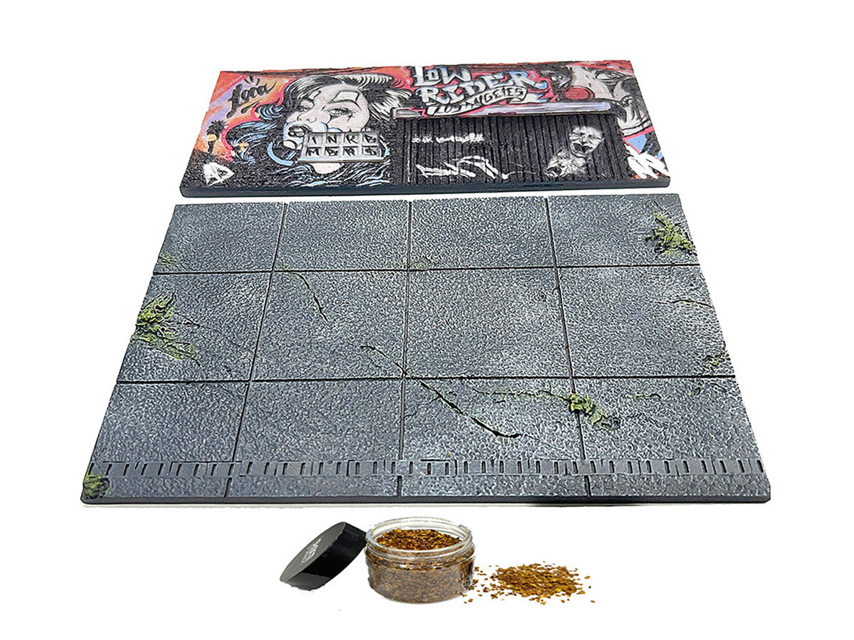 "American Diorama X INK BMBRS - LA Lowrider" Street Art Diorama for 1/64 Scale Models by American Diorama LuxuryLifeWay Online Store