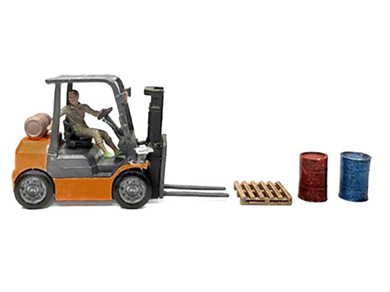 "Heavy Lifters 2" 4 piece Diecast Set Limited Edition for 1/64 Scale Models by American Diorama LuxuryLifeWay Online Store