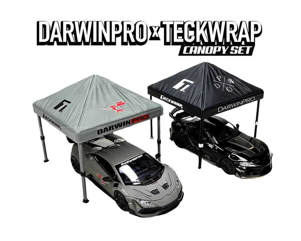 "DarwinPro x Teckwrap" Canopy 2 Piece Set Limited Edition for 1/64 Scale Models by American Diorama LuxuryLifeWay Online Store