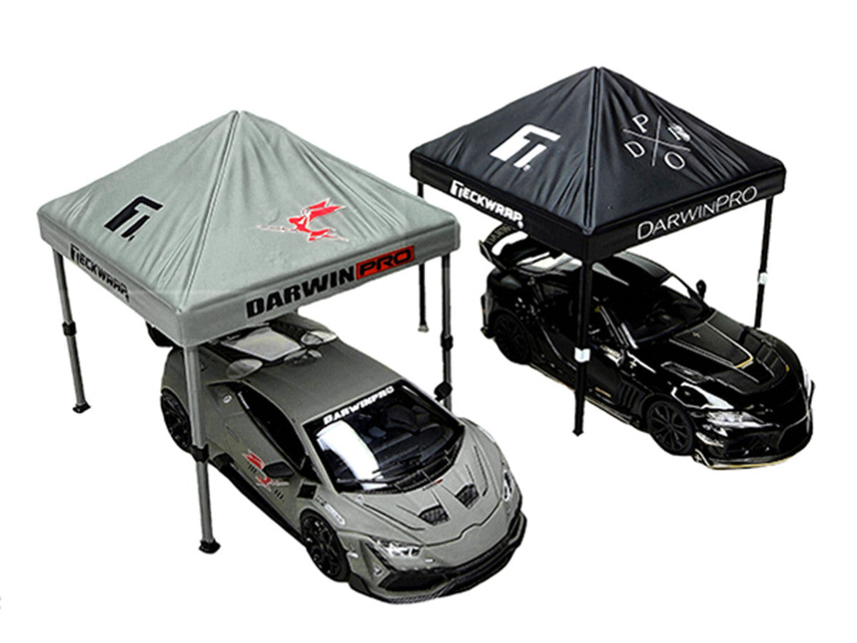 "DarwinPro x Teckwrap" Canopy 2 Piece Set Limited Edition for 1/64 Scale Models by American Diorama LuxuryLifeWay Online Store