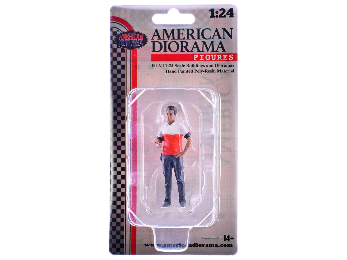 "Race Crew" Figure #4 for 1/24 Scale Models by American Diorama LuxuryLifeWay Online Store