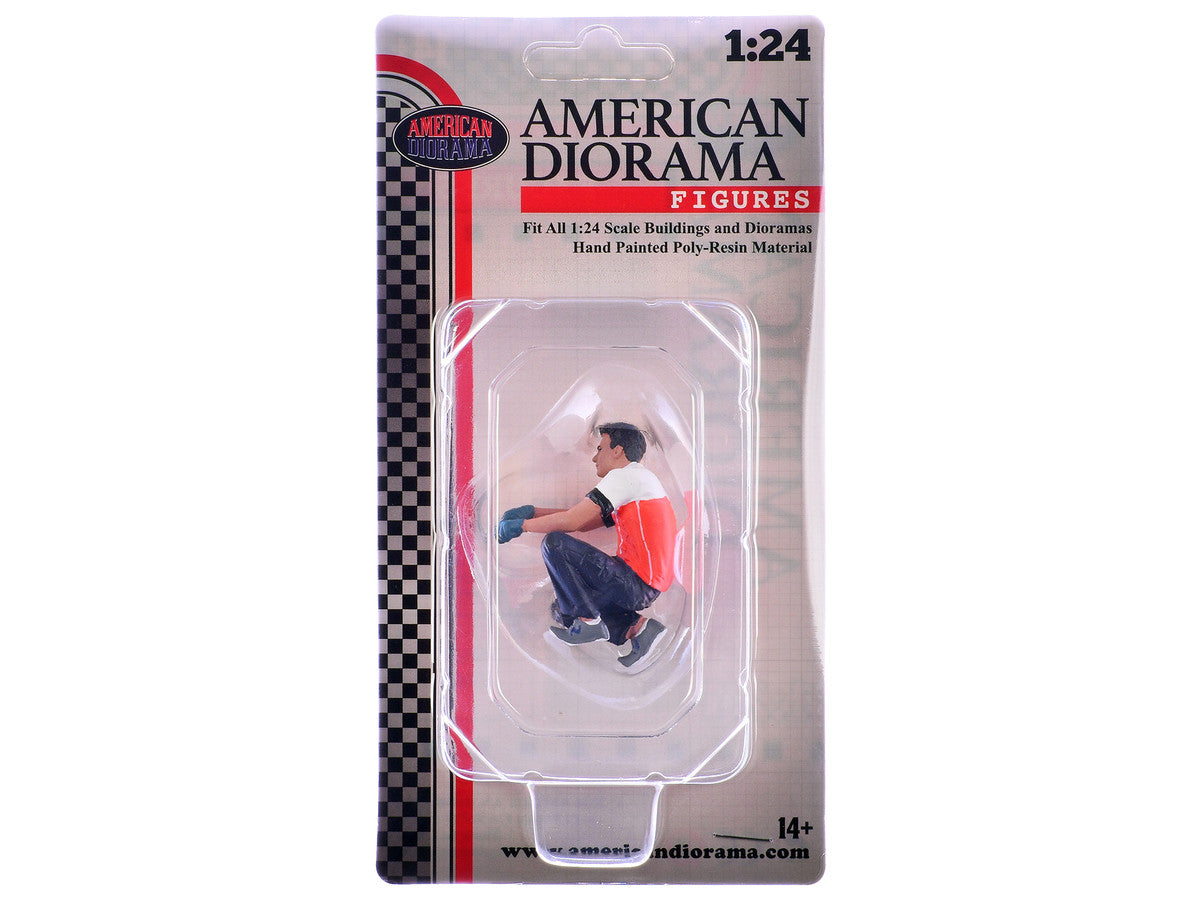 "Race Crew" Figure #5 for 1/24 Scale Models by American Diorama LuxuryLifeWay Online Store