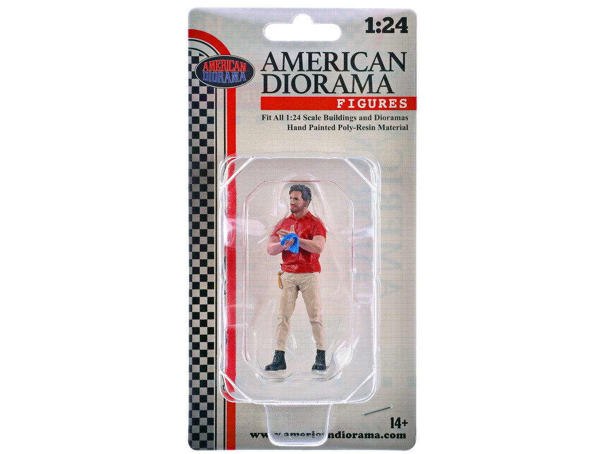 "Muscle Mechanics" Figure #2 for 1/24 Scale Models by American Diorama LuxuryLifeWay Online Store