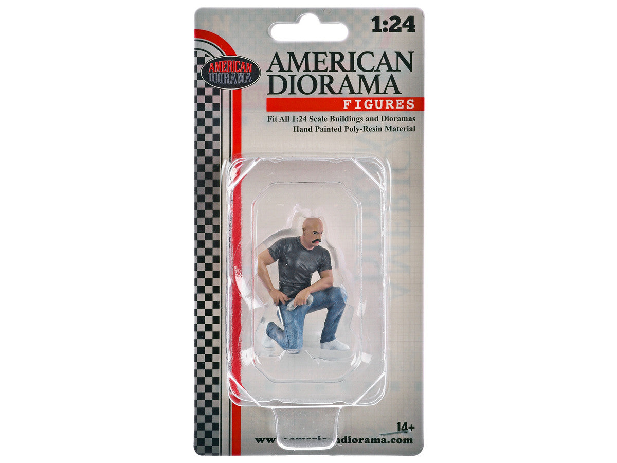 "Muscle Mechanics" Figure #6 for 1/24 Scale Models by American Diorama LuxuryLifeWay Online Store