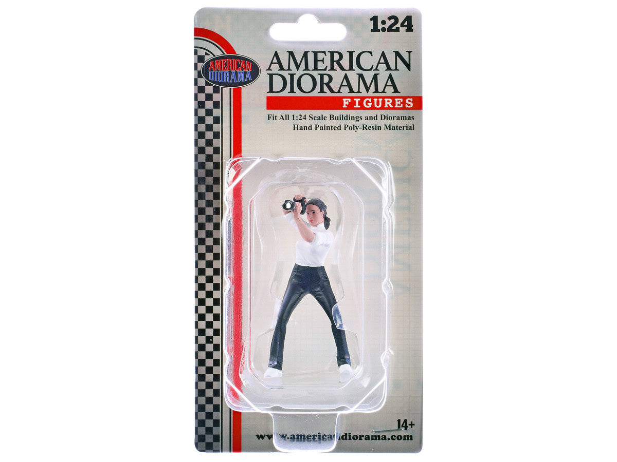 "Photographers" Figure #2 for 1/24 Scale Models by American Diorama LuxuryLifeWay Online Store