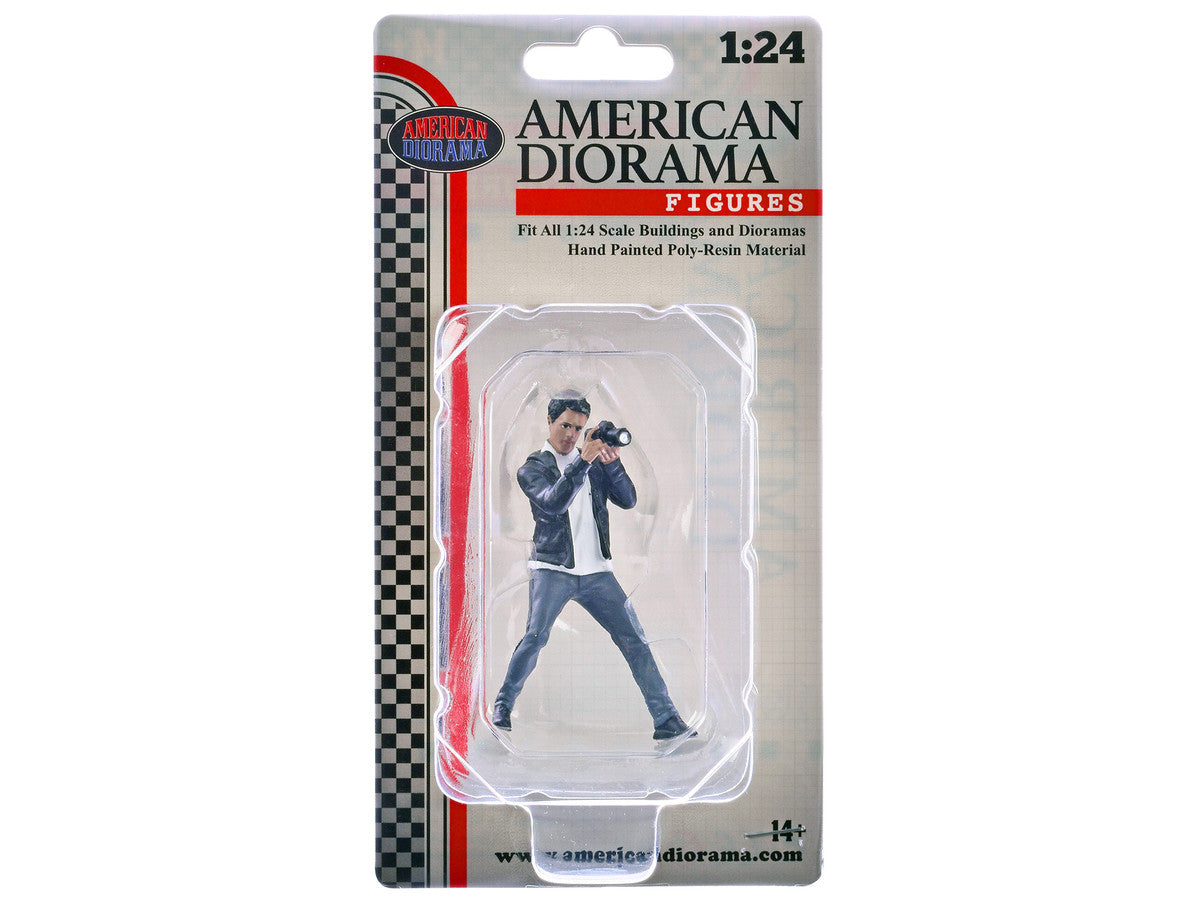 "Photographers" Figure #6 for 1/24 Scale Models by American Diorama LuxuryLifeWay Online Store
