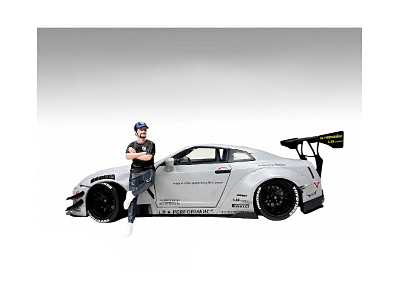 "LB Nation" Figure #1 for 1/24 Scale Models by American Diorama LuxuryLifeWay Online Store