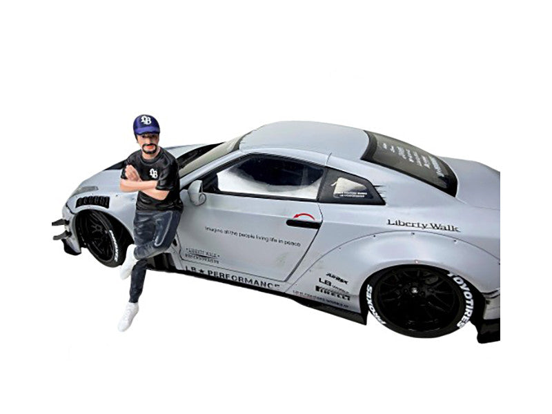 "LB Nation" Figure #1 for 1/24 Scale Models by American Diorama LuxuryLifeWay Online Store