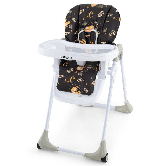 3-In-1 Convertible Baby High Chair for Toddlers-Dark Brown - Color: Dark Brown LuxuryLifeWay Online Store
