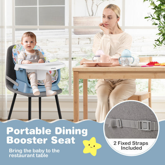 16-in-1 Baby High Chair with Activity Center and Booster Seat for Babies and Toddlers-Celadon - Color: Green LuxuryLifeWay Online Store