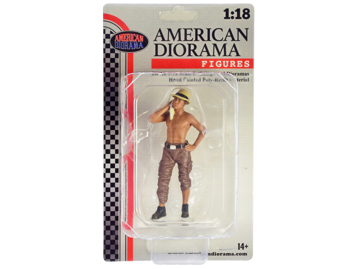 "4X4 Mechanic" Figure 1 for 1/18 Scale Models by American Diorama LuxuryLifeWay Online Store