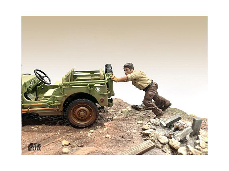 "4X4 Mechanic" Figure 5 for 1/18 Scale Models by American Diorama LuxuryLifeWay Online Store