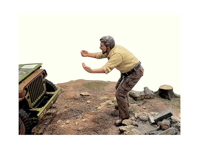 "4X4 Mechanic" Figure 6 for 1/18 Scale Models by American Diorama LuxuryLifeWay Online Store